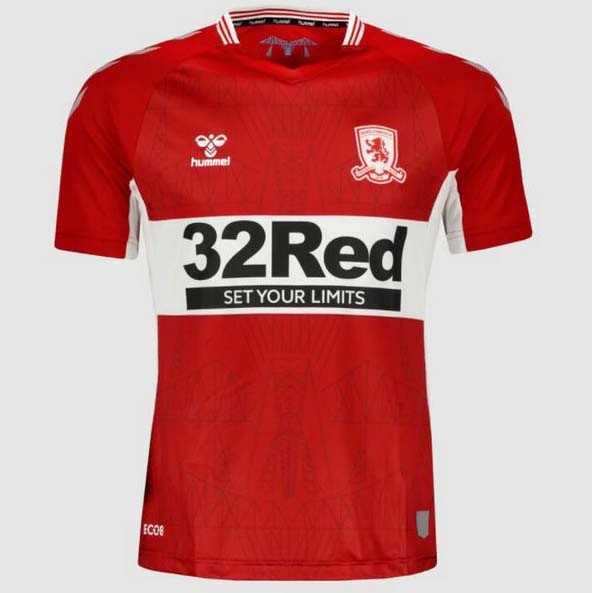 Thailande Maillot Middlesbrough Domicile 2021-22